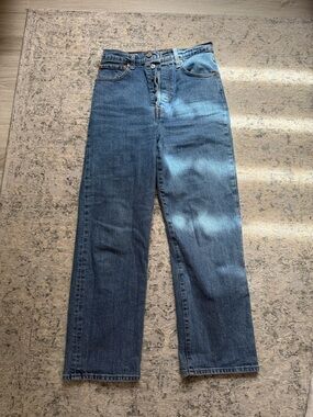 Levi’s Ribcage Straight Leg High-Waist Jeans